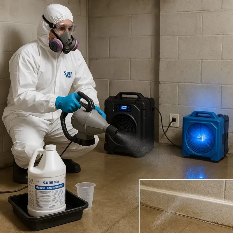 Sanitization and Odor Removal process in Horicon, WI