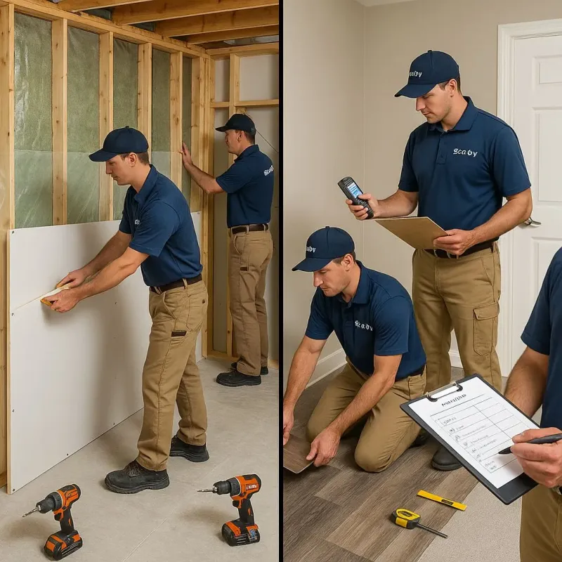 Repairs and Reconstruction process in Horicon, WI